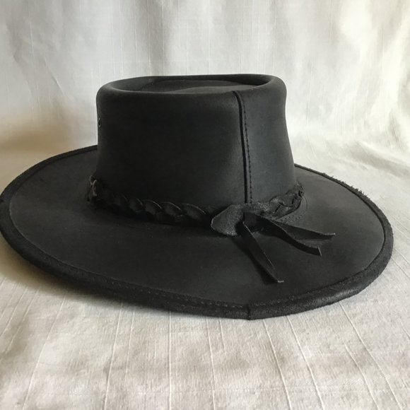 BC Hats Connor Handmade  Australian Leather Hat - Picture 4 of 7